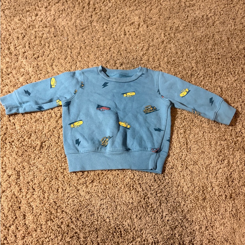 Disney Pixar Cars Print Infant/Toddler Sweatshirt 18M